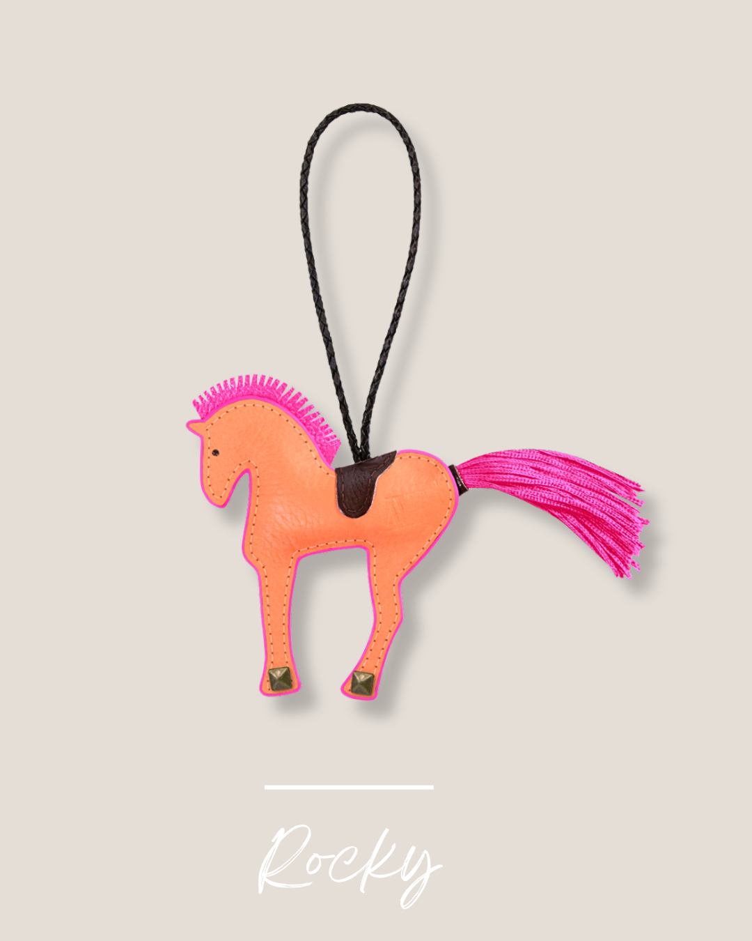 Leather pendant Spring Collection