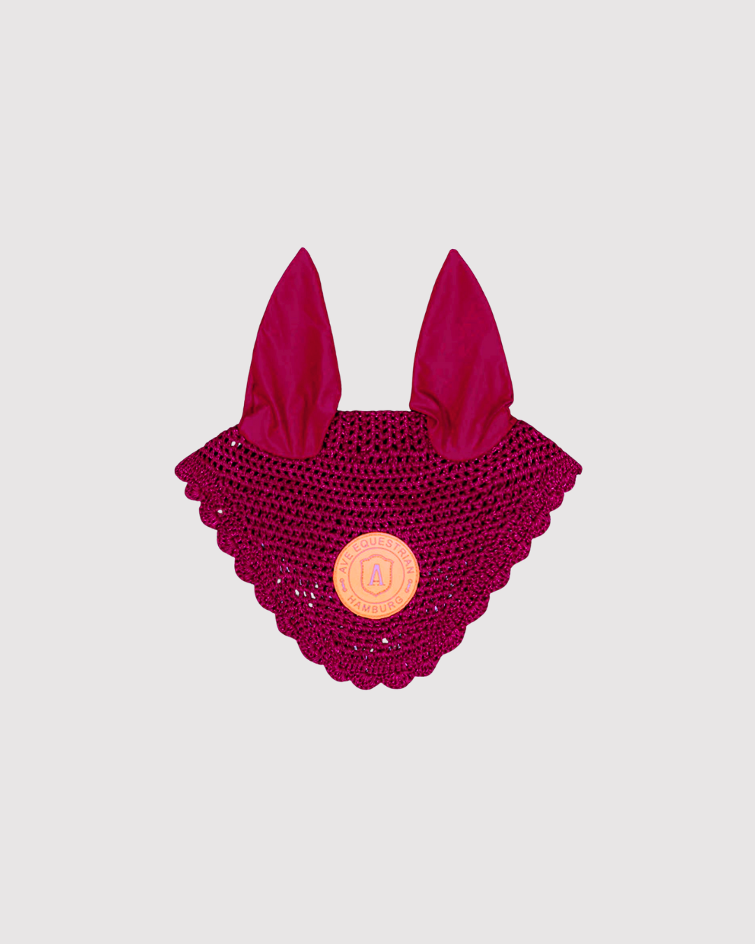 Fly cap hand-crocheted