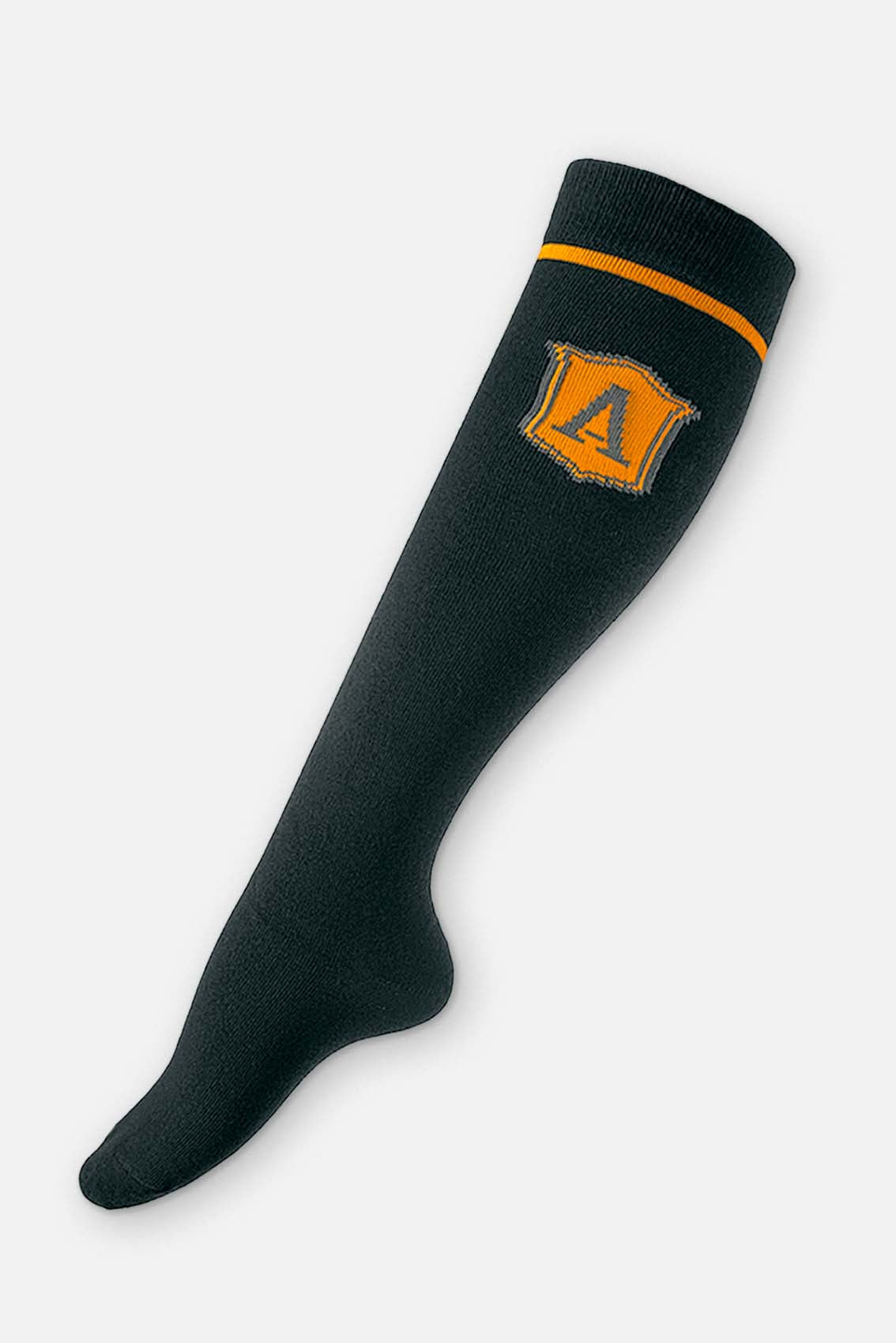 Women's knee sock made of cotton