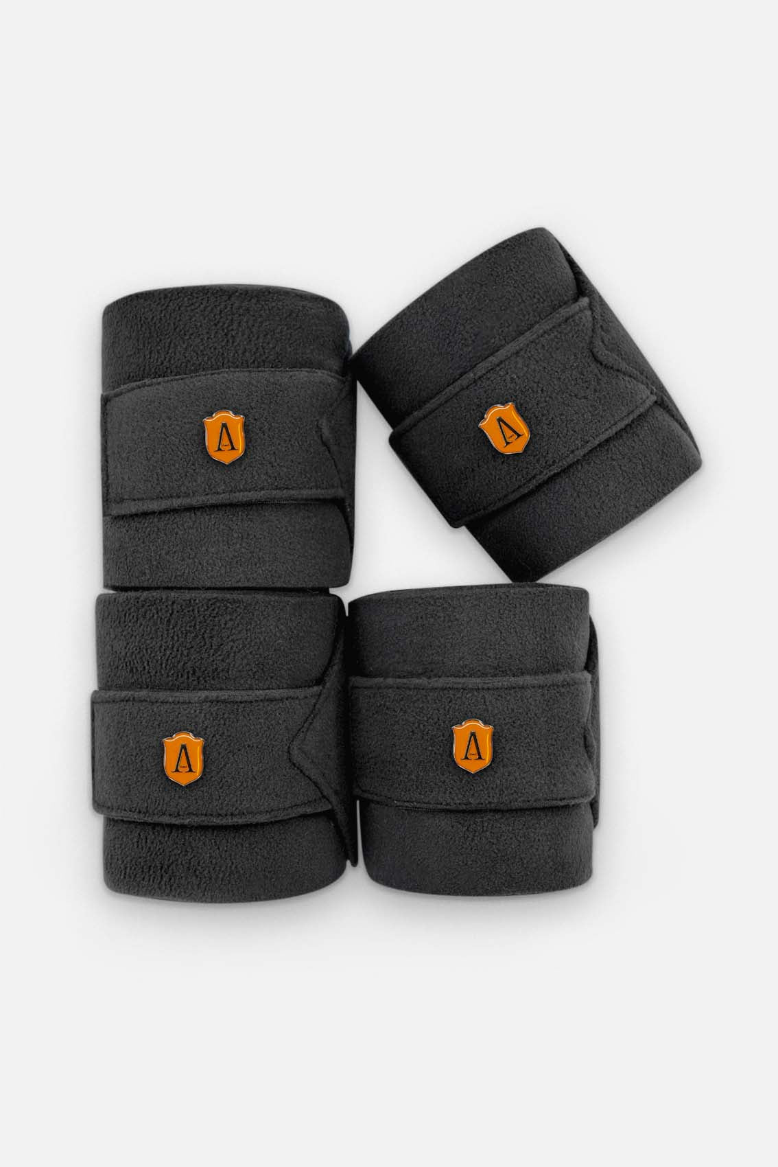 4 Fleece bandages made of fleece