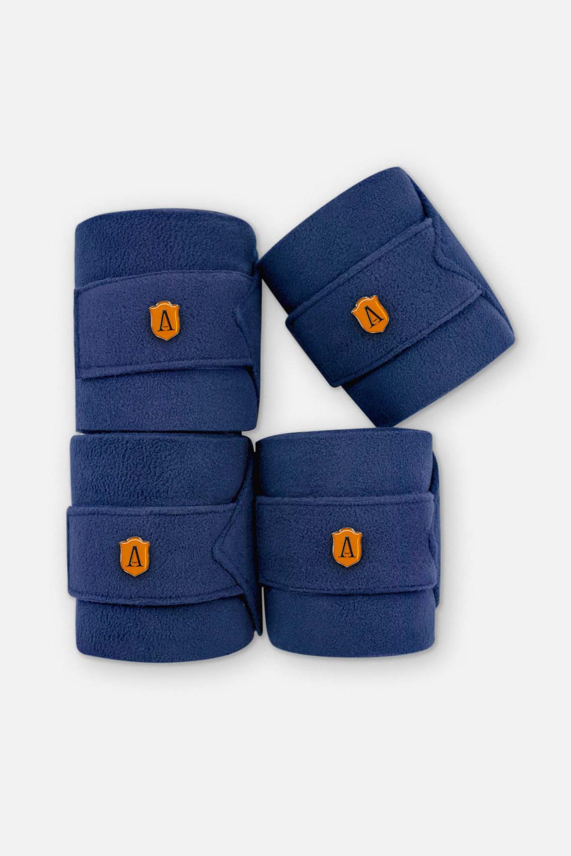 4 Fleece bandages made of fleece