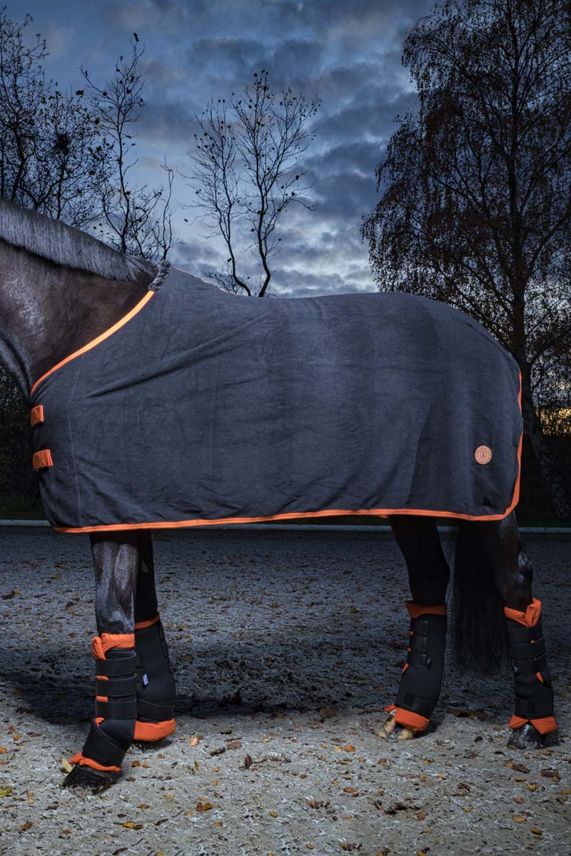 Sweat rug made of fleece