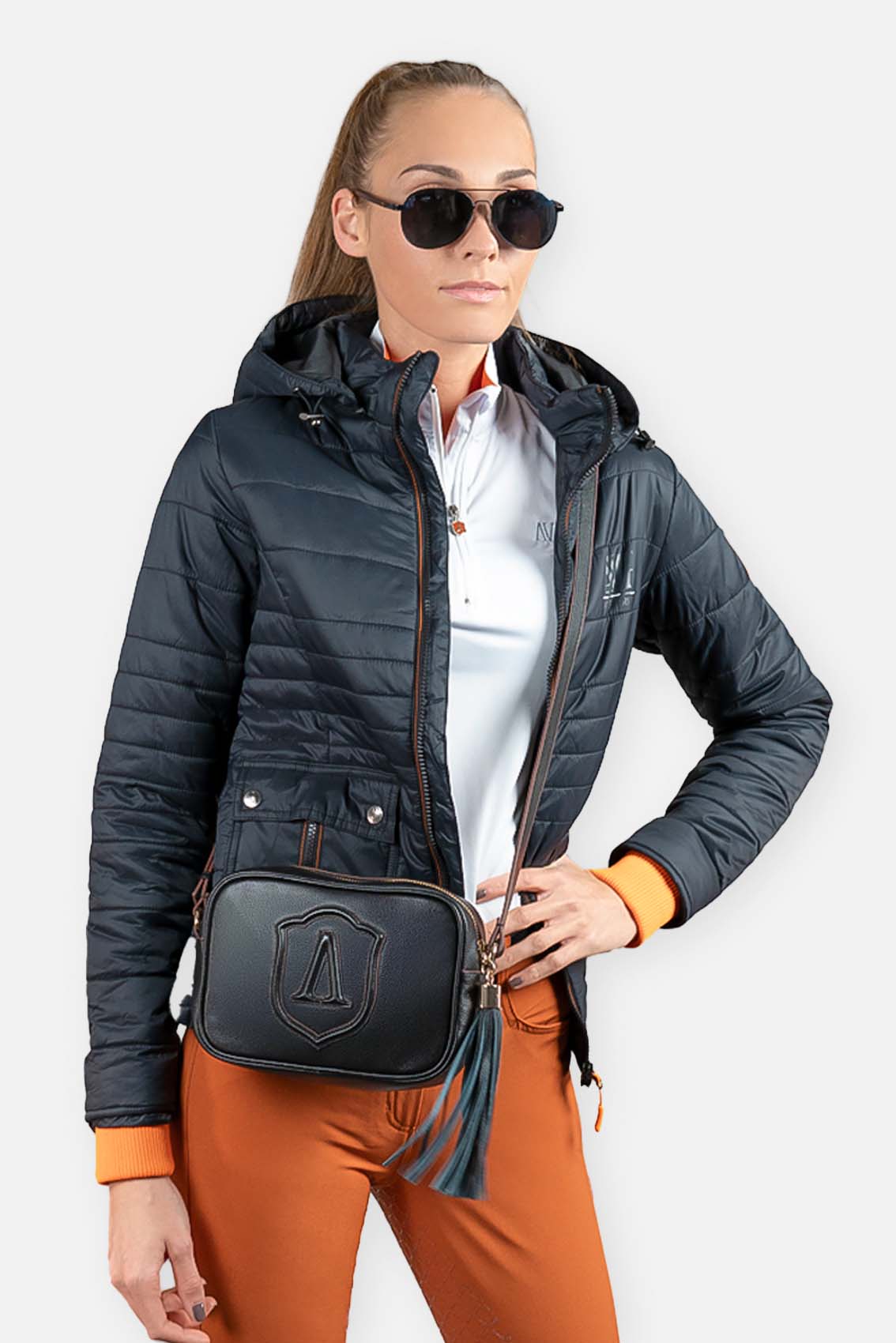 Damen Steppjacke mit abnehmbarer Kapuze