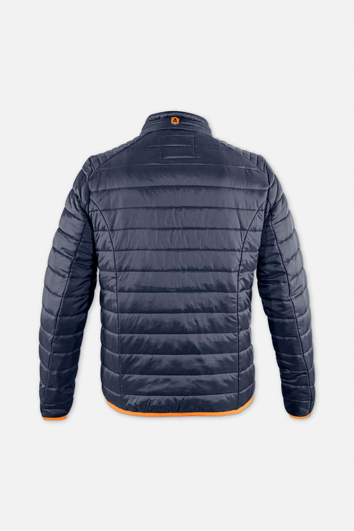Men's sporty quilted jacket with two outside pockets