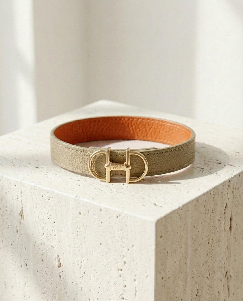 Lederarmband Colorful Collection mit Trensen-Schliesse