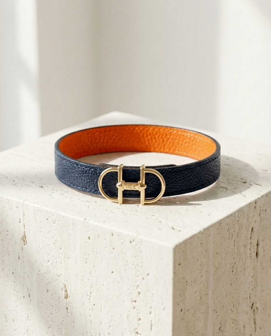 Lederarmband Colorful Collection mit Trensen-Schliesse