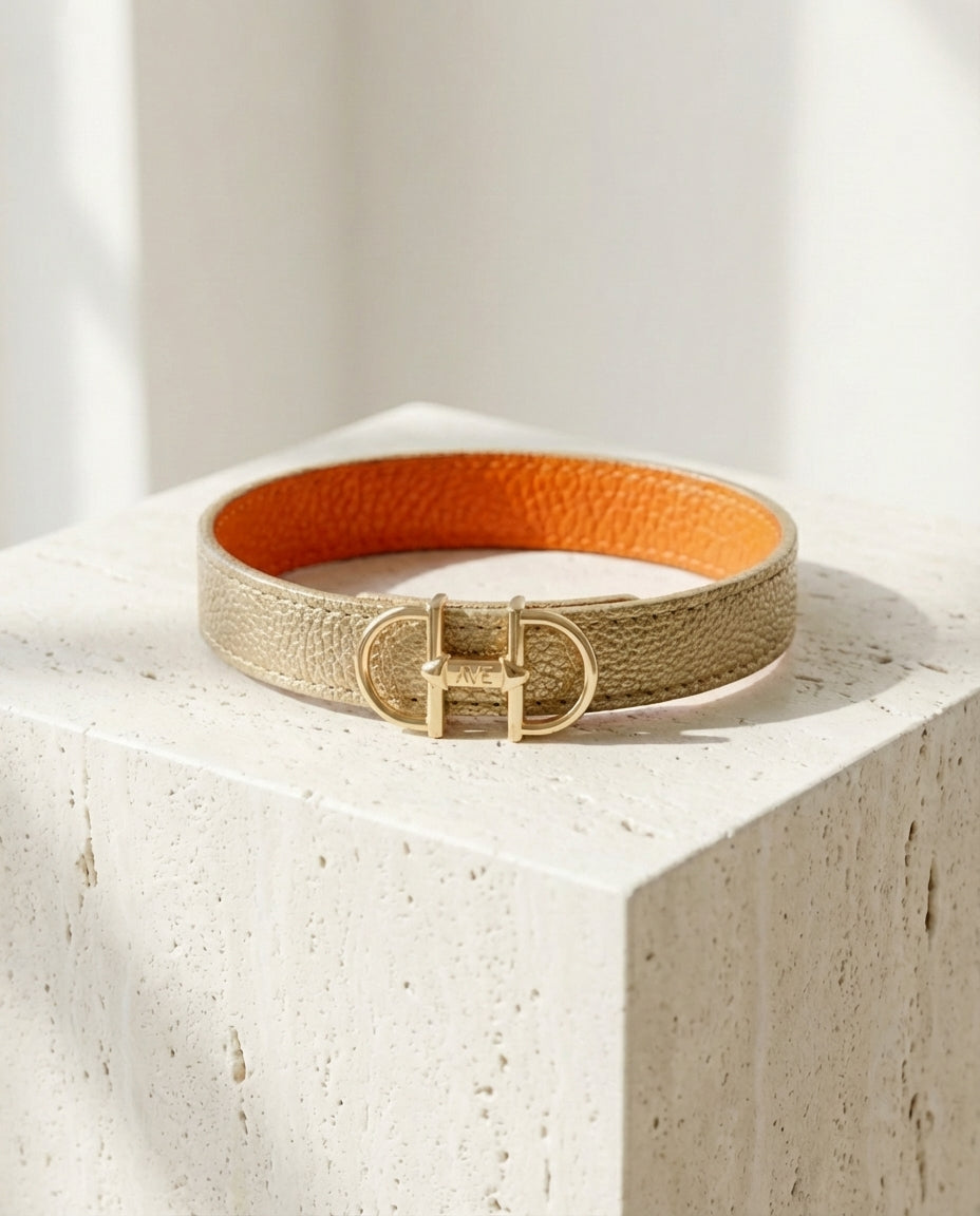 Lederarmband Colorful Collection mit Trensen-Schliesse