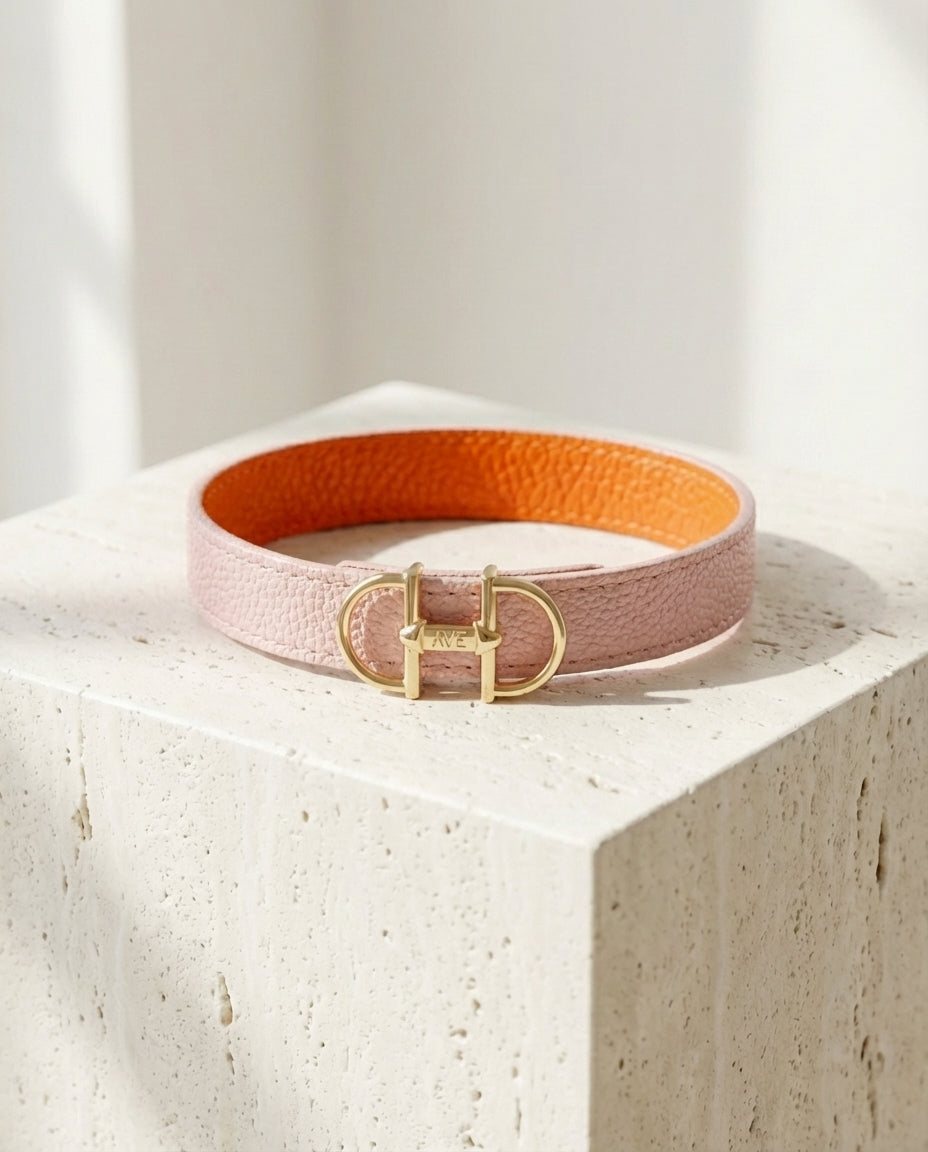 Lederarmband Colorful Collection mit Trensen-Schliesse