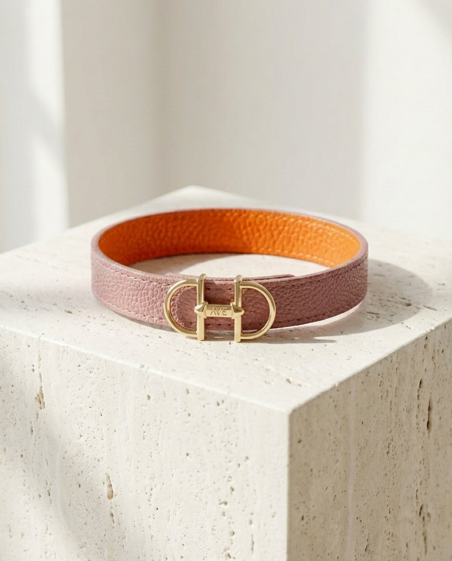 Lederarmband Colorful Collection mit Trensen-Schliesse