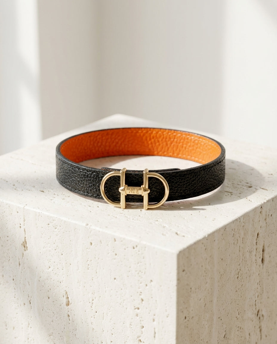 Lederarmband Colorful Collection mit Trensen-Schliesse