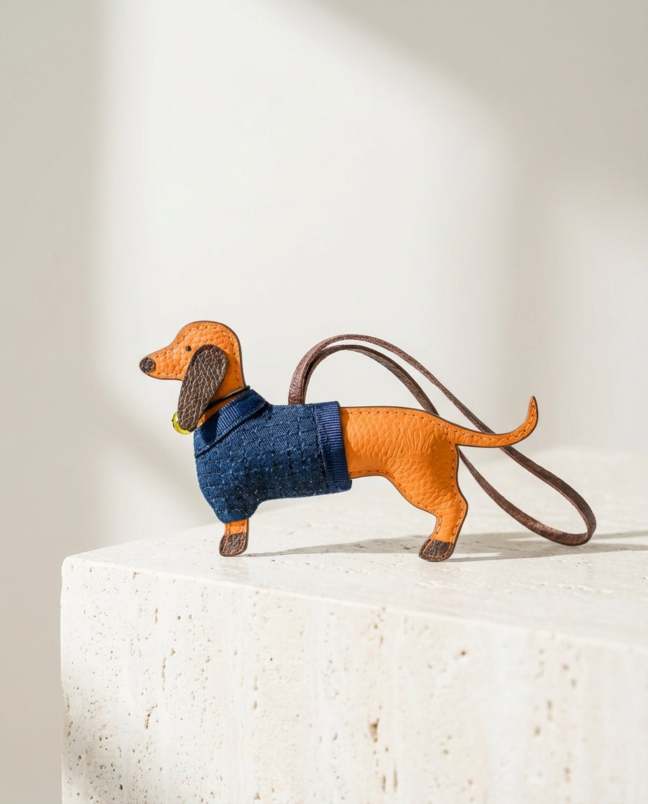 Hunde Lederanhänger