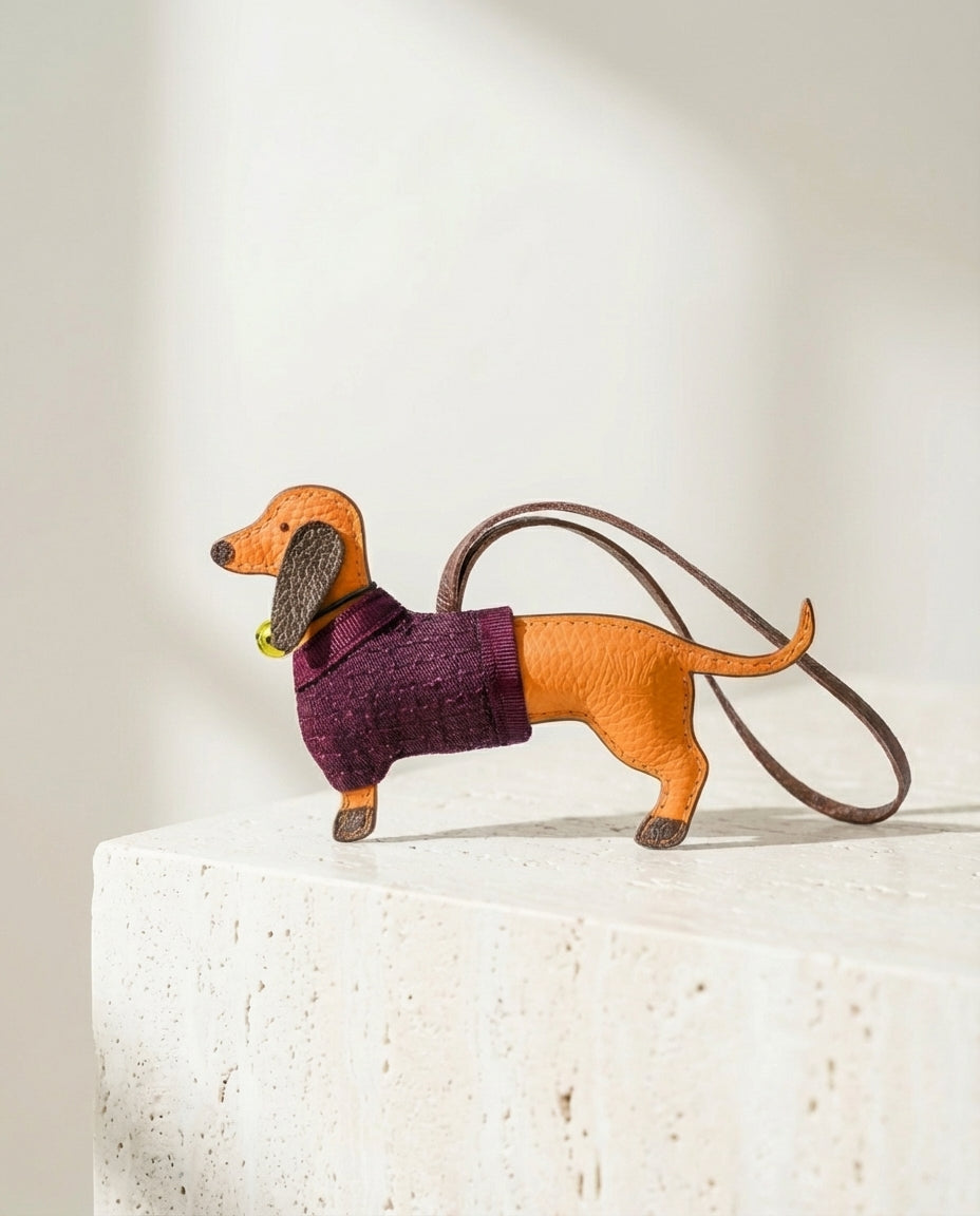 Hunde Lederanhänger