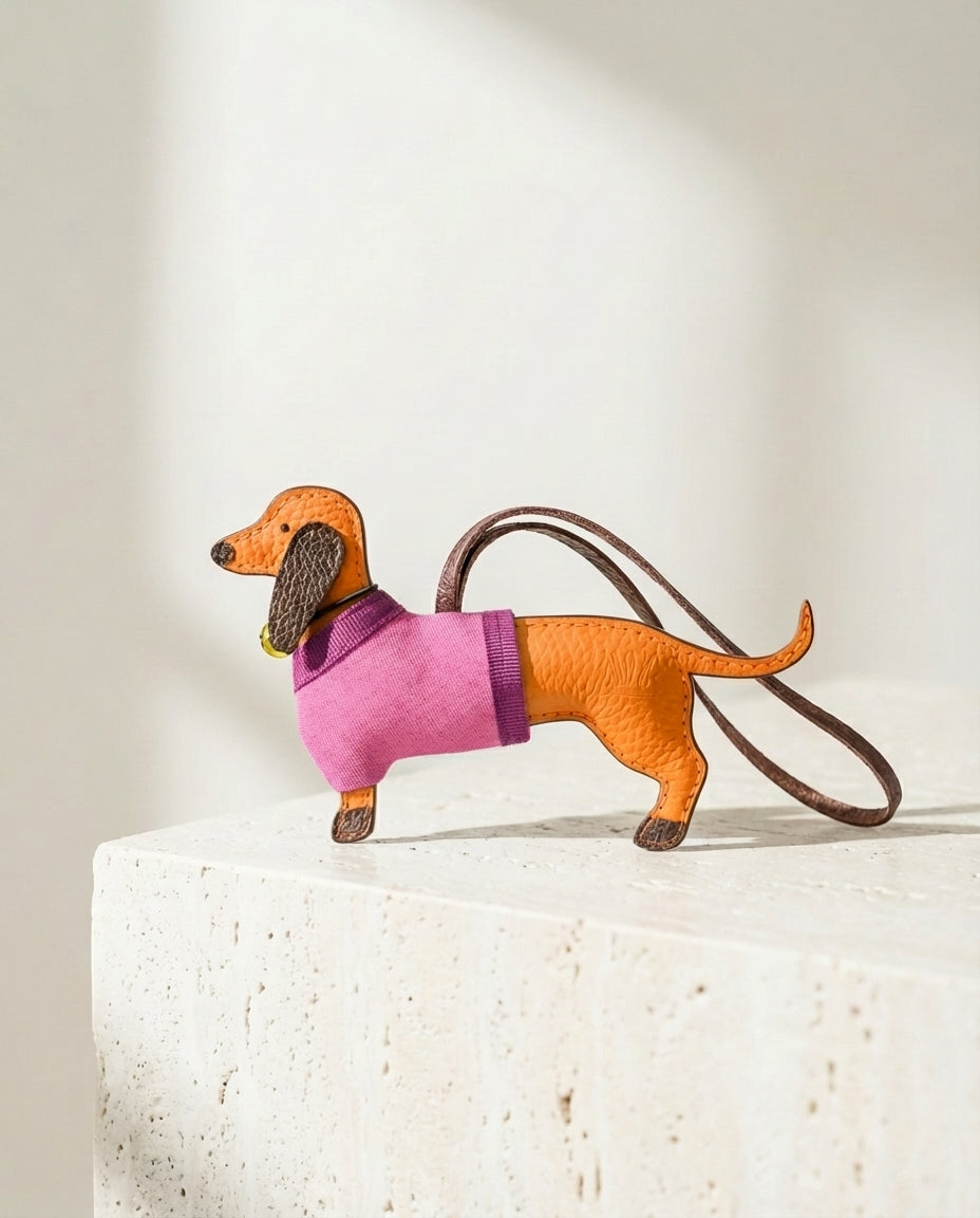 Hunde Lederanhänger