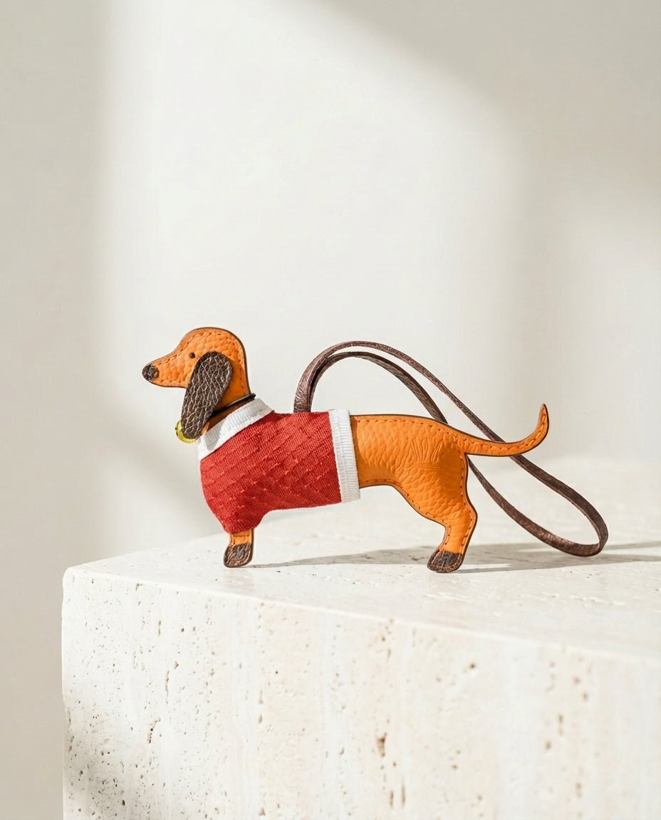 Hunde Lederanhänger