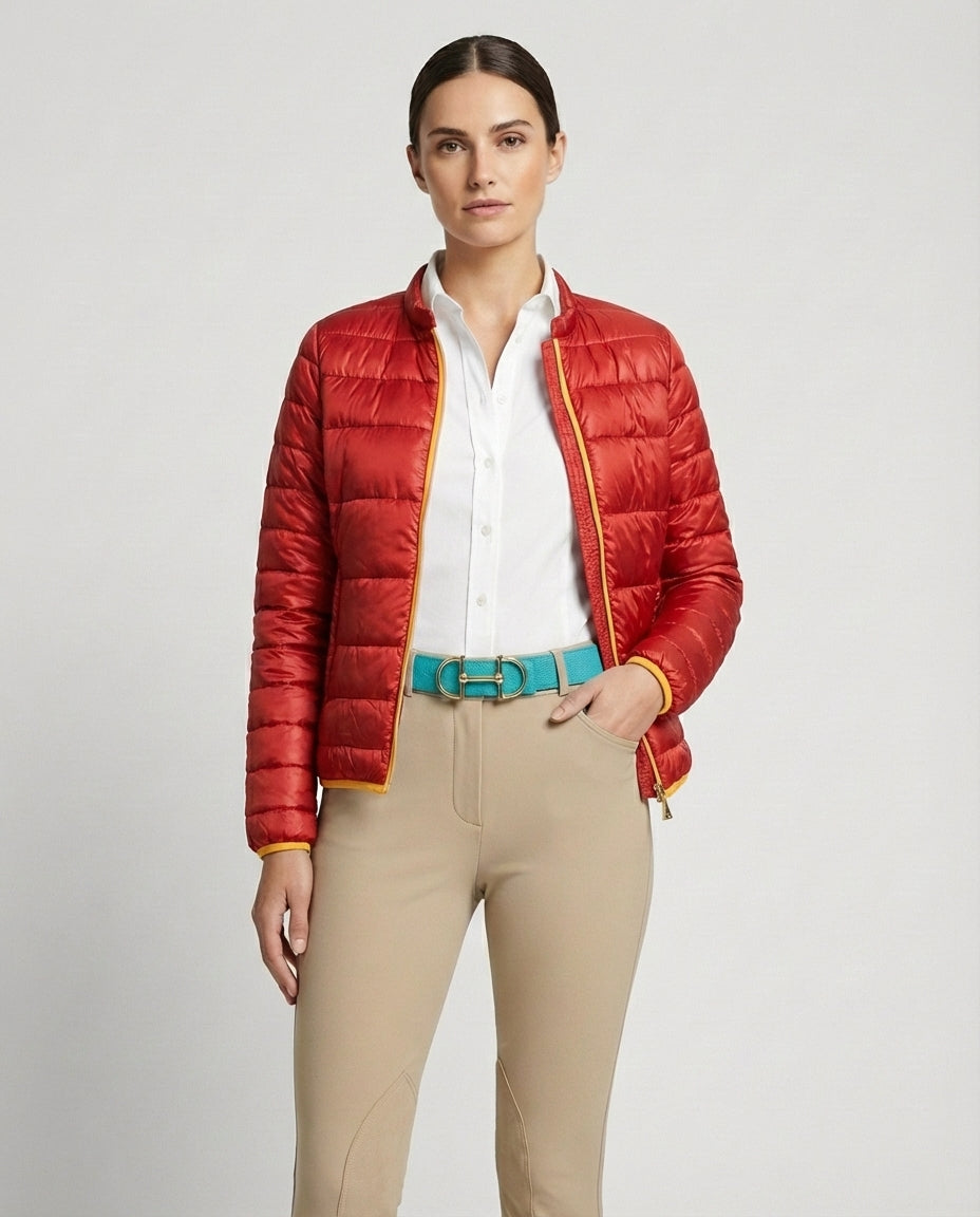 Damen Steppjacke mit 2 Aussentaschen