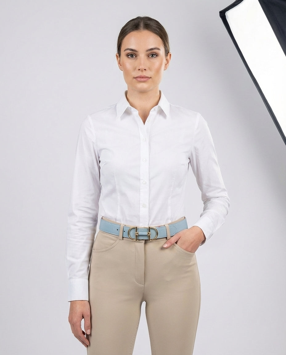 Wendegürtel hochwertiges Kunstleder mit Trensen-Schliesse