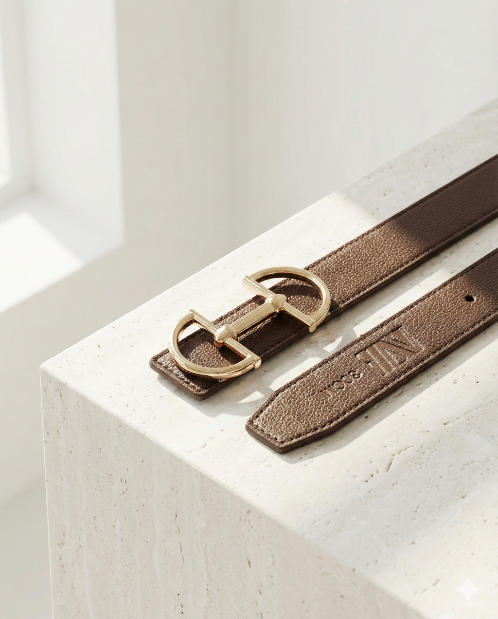 Wendegürtel Kunstleder Colorful Collection mit Trensen-Schliesse