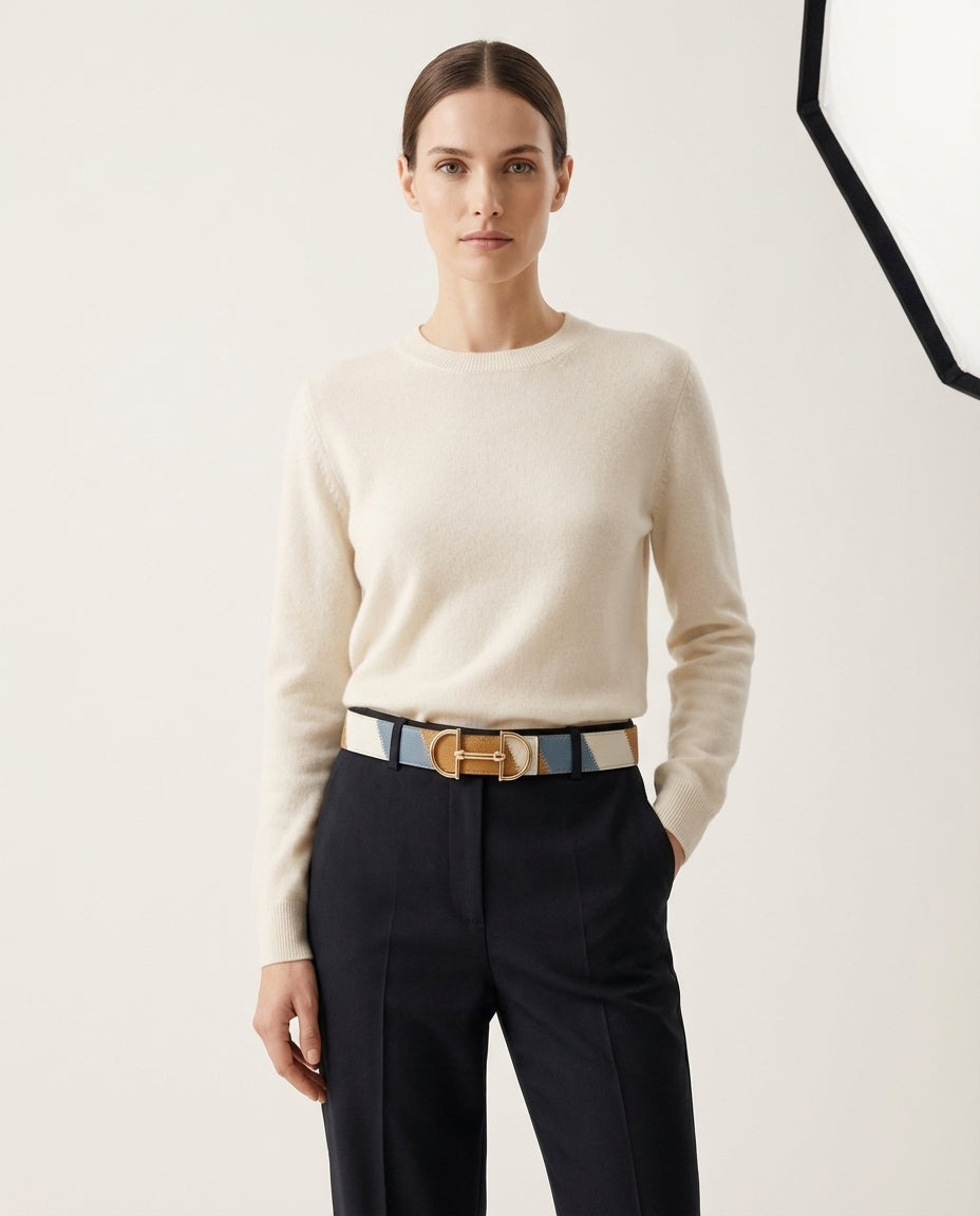 Wendegürtel Kunstleder Colorful Collection mit Trensen-Schliesse