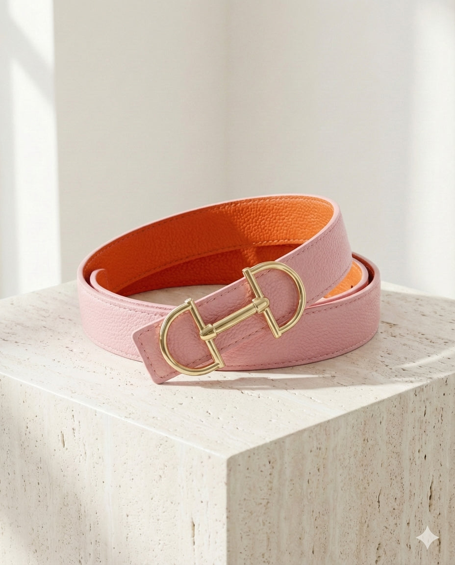 Wendegürtel Kunstleder mit Trensen-Schliesse