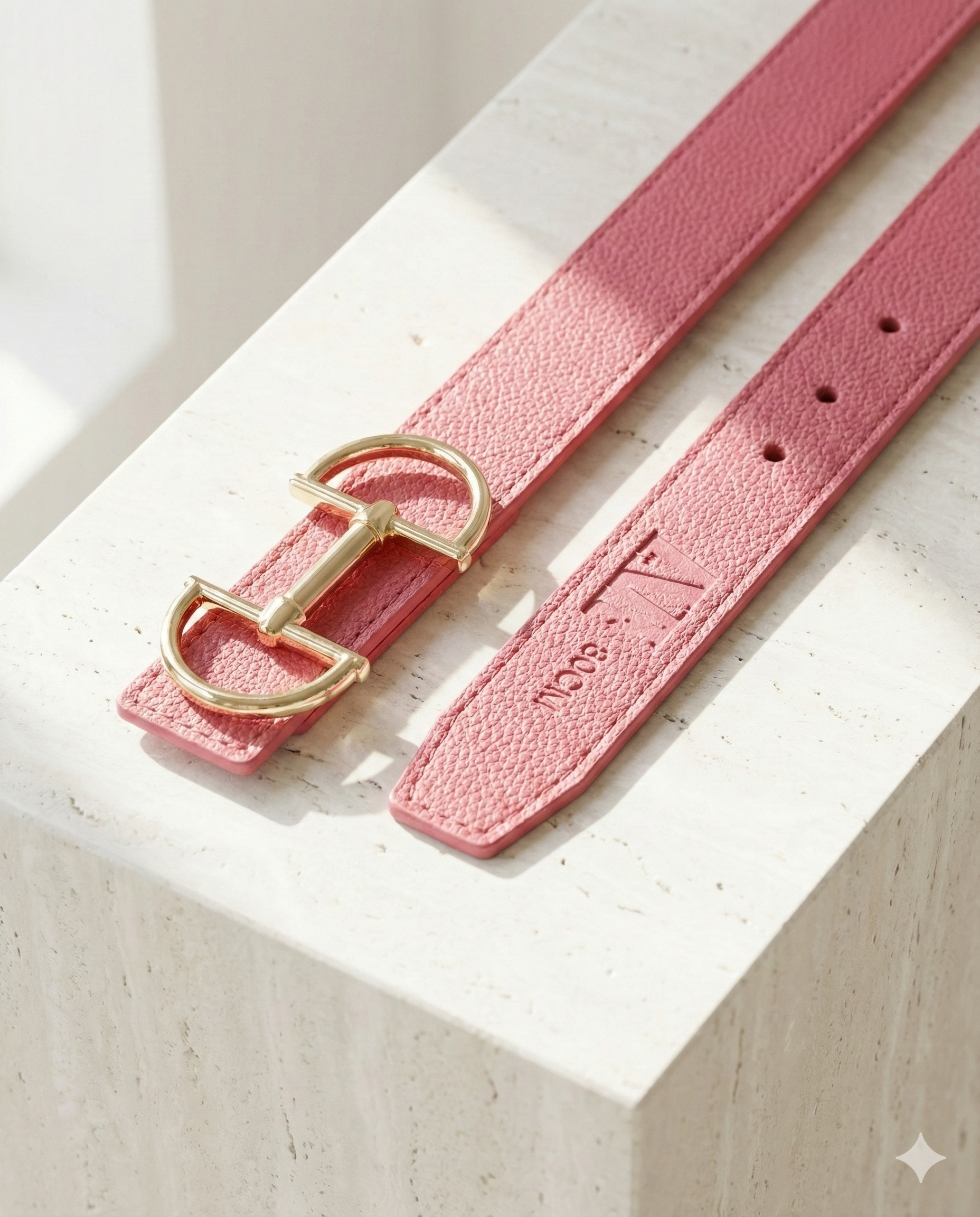 Wendegürtel Kunstleder Colorful Collection mit Trensen-Schliesse