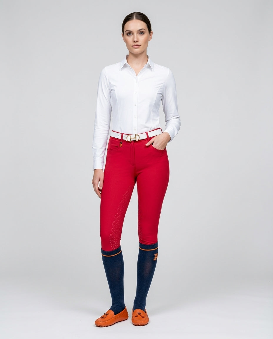 Damen Reithose mit Silikon-Grip Vollbesatz Dressur