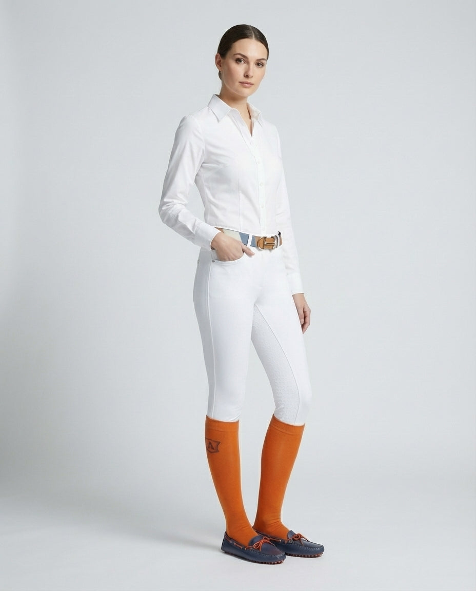 Damen Reithose mit Silikon-Grip Vollbesatz Dressur