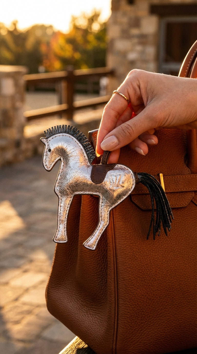 Pferde-Lederanhänger Handmade – Dein individuelles Seelenpferd aus Performance Leather