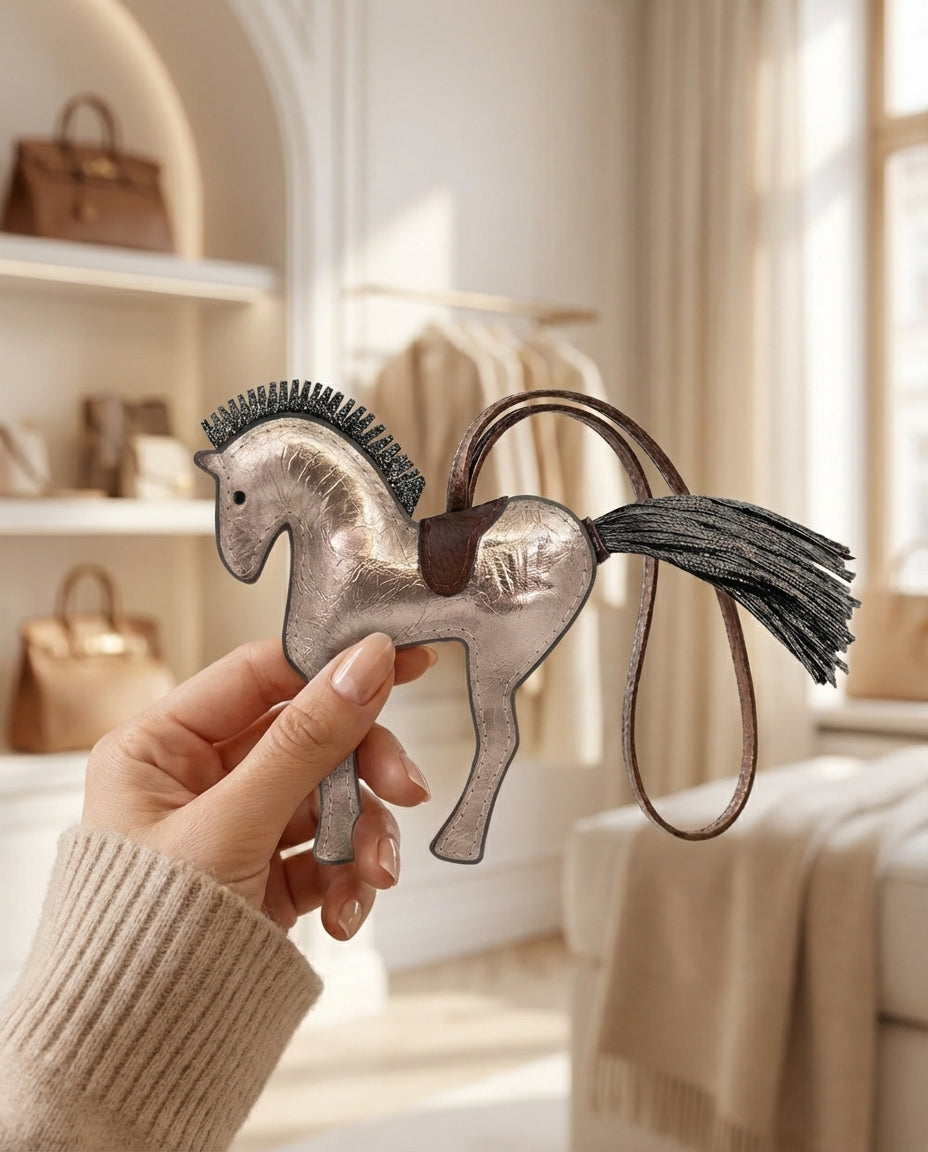 Pferde-Lederanhänger Handmade – Dein individuelles Seelenpferd aus Performance Leather