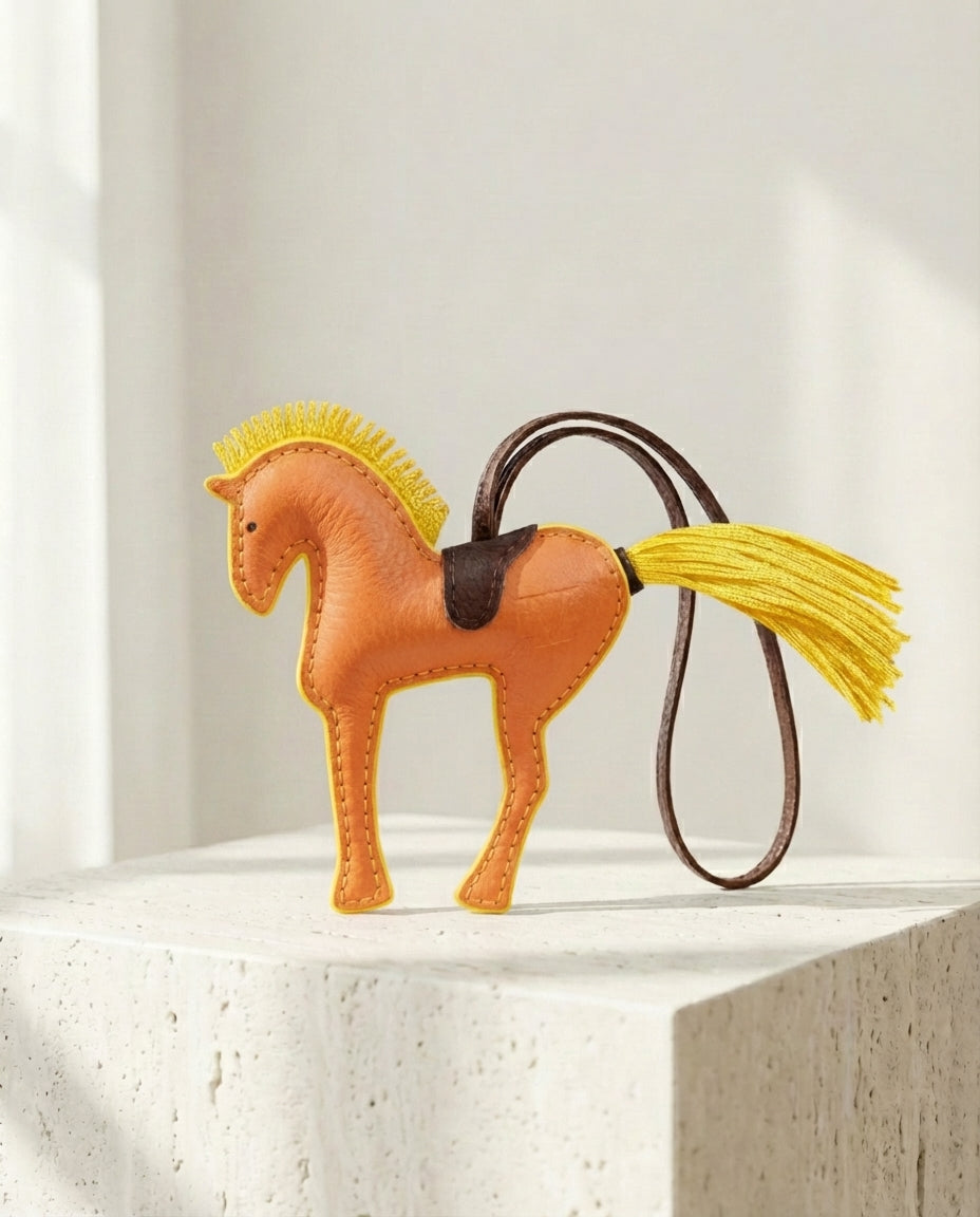 Pferde-Lederanhänger Handmade – Dein individuelles Seelenpferd aus Performance Leather