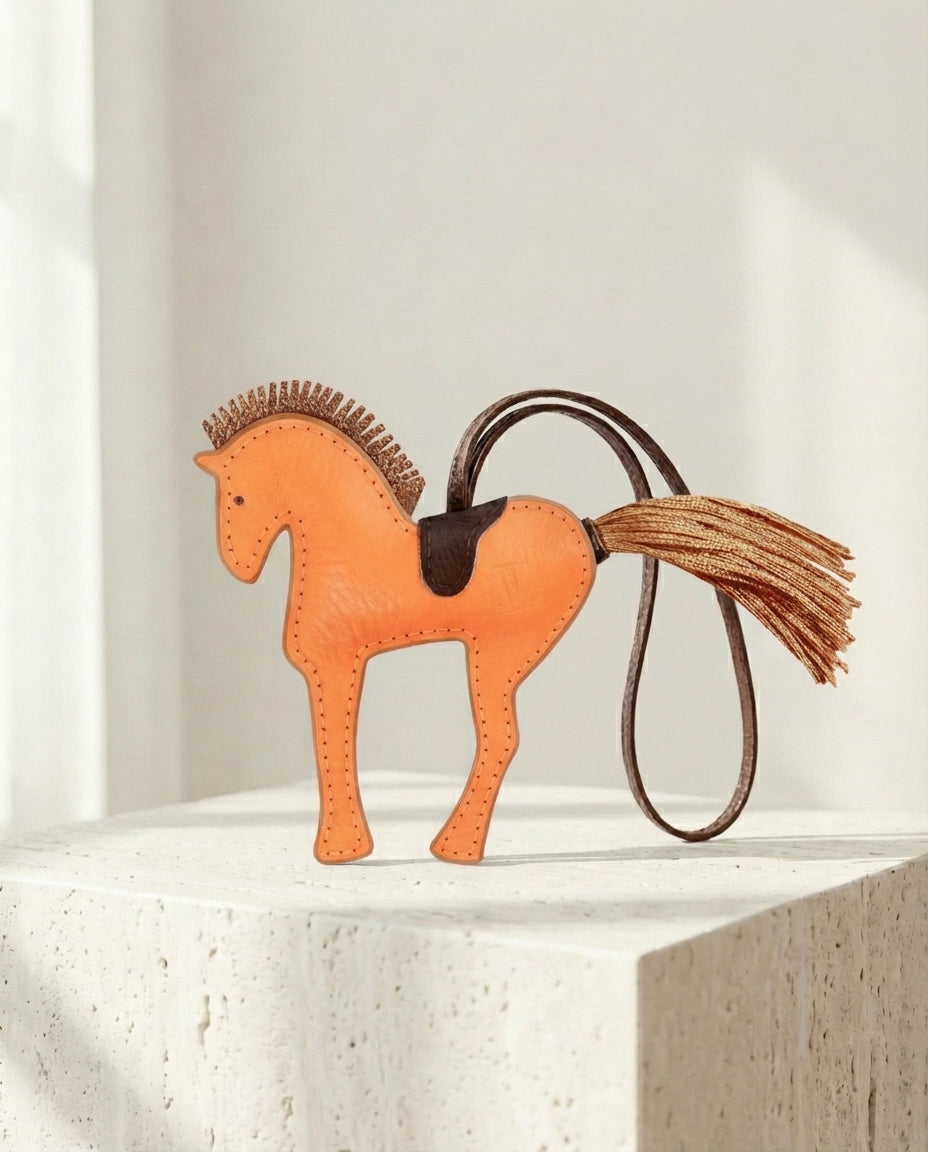 Pferde-Lederanhänger Handmade – Dein individuelles Seelenpferd aus Performance Leather