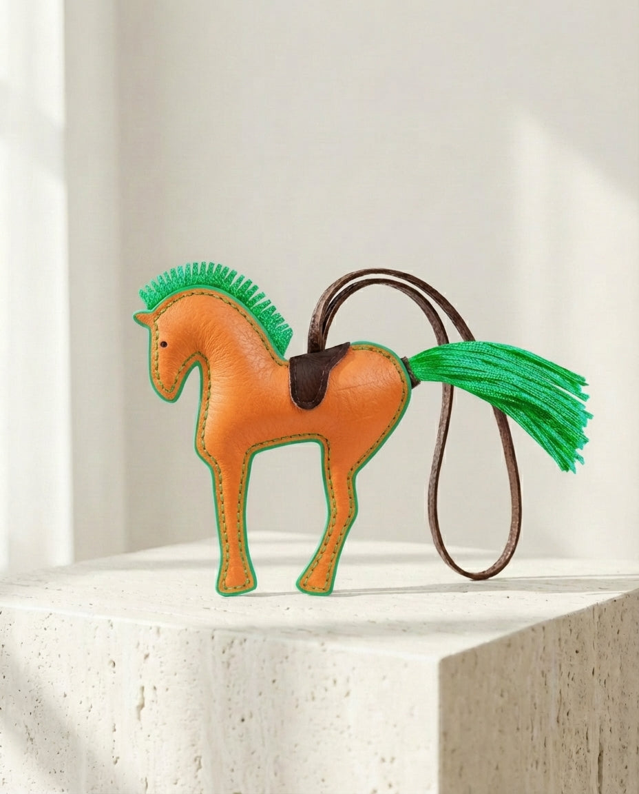 Pferde-Lederanhänger Handmade – Dein individuelles Seelenpferd aus Performance Leather