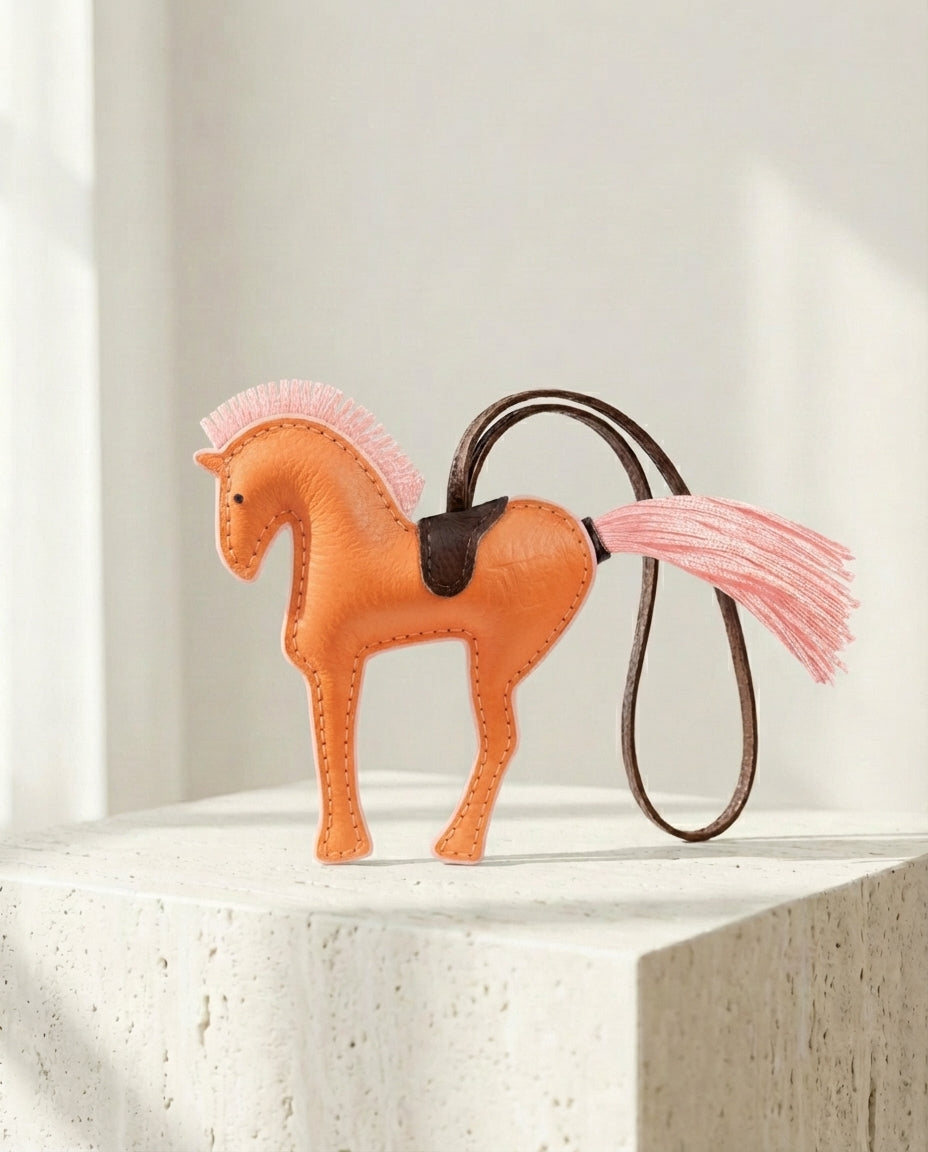 Pferde-Lederanhänger Handmade – Dein individuelles Seelenpferd aus Performance Leather