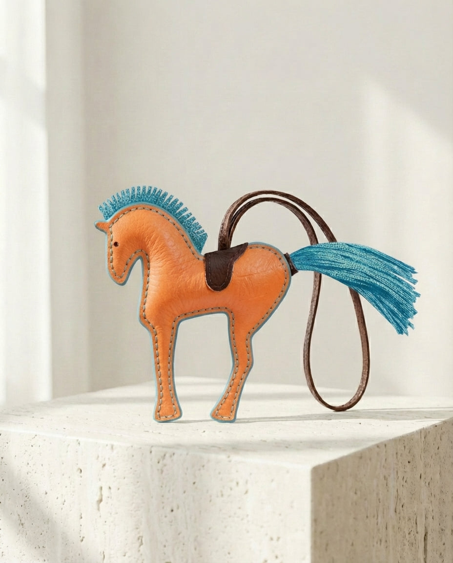 Pferde-Lederanhänger Handmade – Dein individuelles Seelenpferd aus Performance Leather