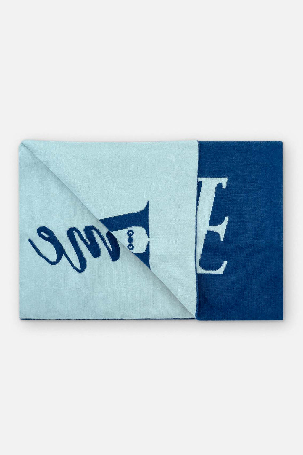 Women's reversible scarf made of cotton