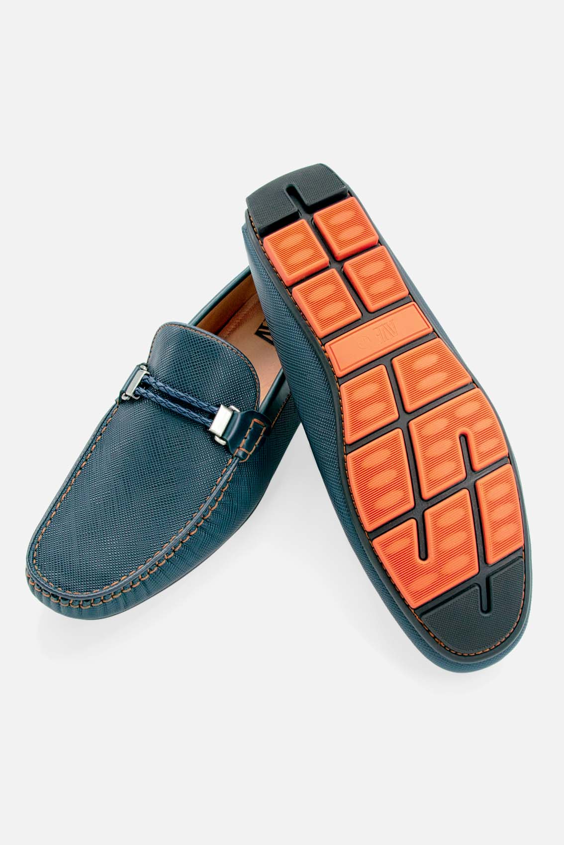 Herren Loafer aus Kunstleder mit geschlossener Sohle