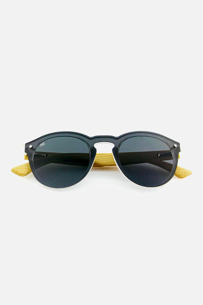 Men's sunglasses with mirrored mono-glass