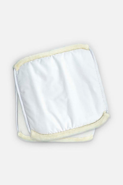 2 Bandaging pads with comfort filling with faux fur